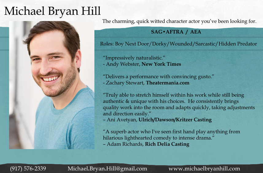 Michael Bryan Hill Actor